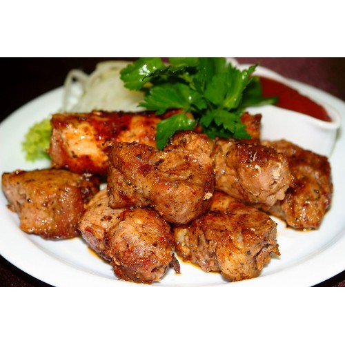 Шашлык из шеи